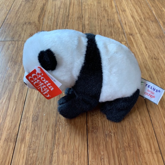 NWT Gund Telus Panda Bear Stuffed Animal